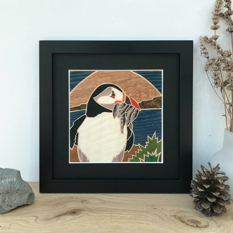 Puffin - Framed Giclee Print