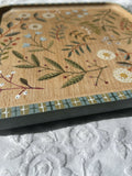 Flower - Hand Painted Wooden Tray