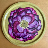 Hellebore - Round Tray (Green)