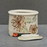 Wildwood keepsake pot - handmade ceramic