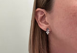 Silver Oak Leaf Earrings by Curious Magpie Jewellery (8)