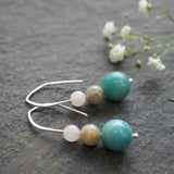 Amazonite Drop Earrings