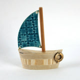 Sailing Boat - Ceramic and Wood - 2