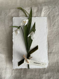 Snowdrops - Paper Sculpture