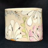 Summer Daze Vase or Utensil Holder - handmade ceramic