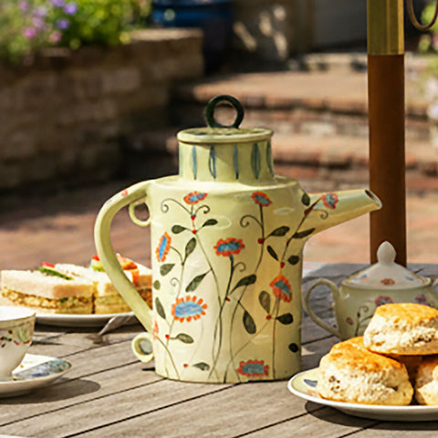Sunflowers Teapot - Handmade Ceramic