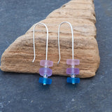 Glass Bead Drop Earrings
