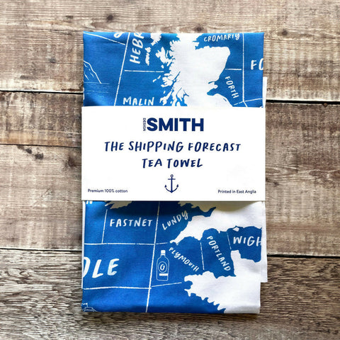 The Shipping Forecast - Tea Towel