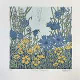 Cornflowers and Poppyheads 2
