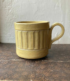Handmade Sea Foam Blue Ceramic Cup