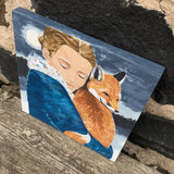 A Warm Glow - Original Painting on Wood