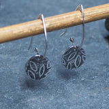 Silver Leaf Earrings