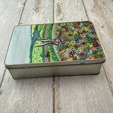 Hare in a Wildflower Meadow - Tin
