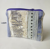 Embroidered Purse - Purple