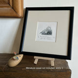 Mouse and Cheese - Etching Print