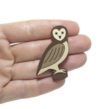 Owl Pin Badge