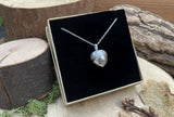 Chunky Silver Acorn Necklace by Curious Magpie Jewellery (7)