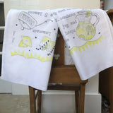 Lemonade Recipe Tea Towel