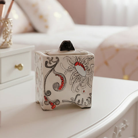 Lovebug Keepsake Pot - Handmade Ceramic
