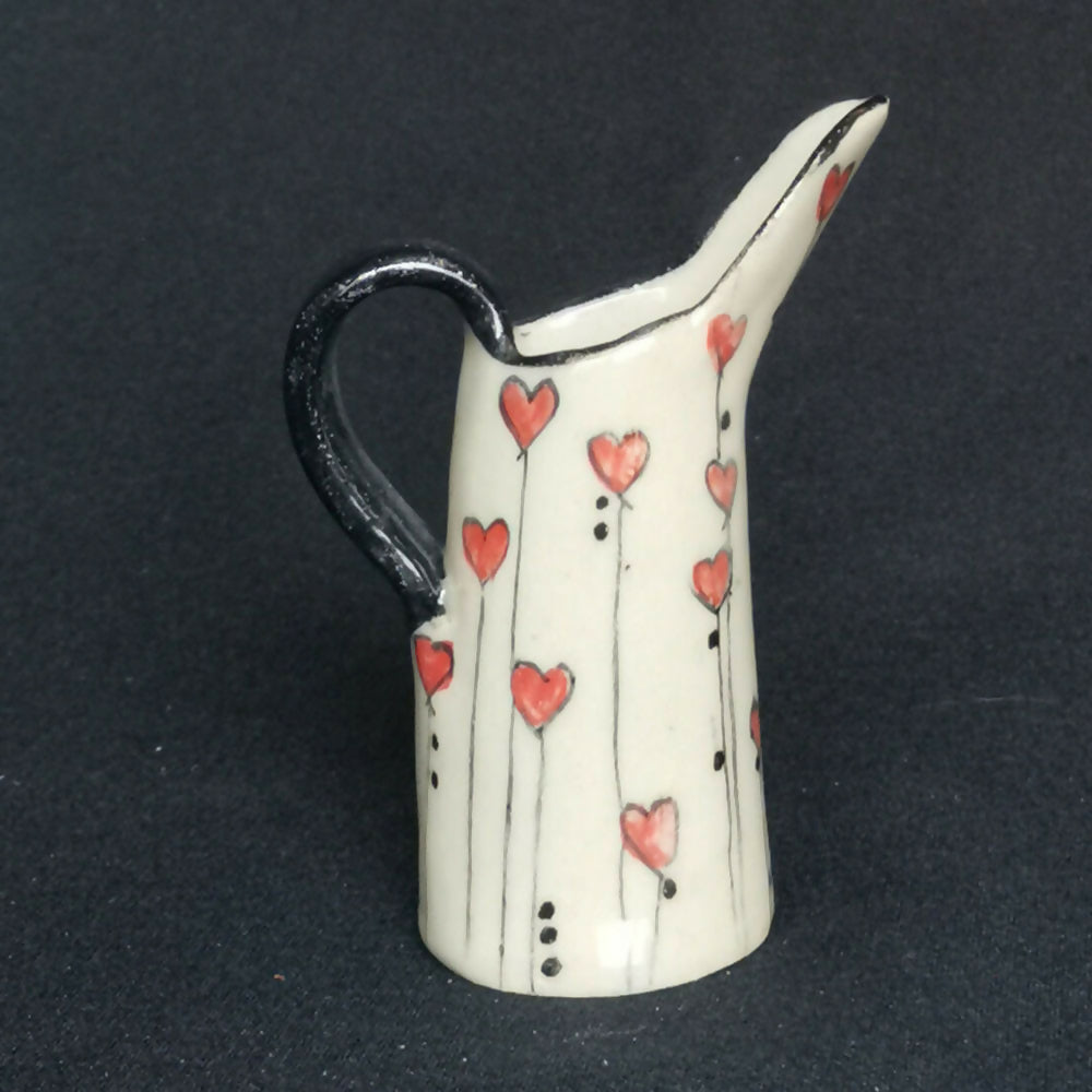 Love Blooms Jug - handmade ceramic