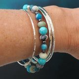 Turquoise Bead Bracelet