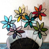Flower Spikes - Stained Glass