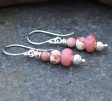 Pretty In Pink Dangle Earrings