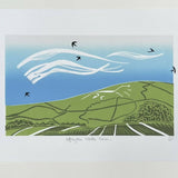 Uffington White Horse Giclee Print