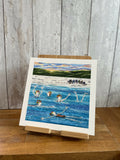 Early Morning Dip - Giclée Print