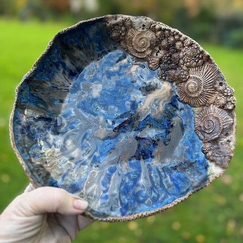 Stoneware Rockpool Bowl - Handmade
