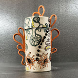 Wonderland - secrets jar - handmade ceramic