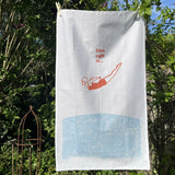 Dive Right In… Tea Towel