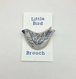 Bird Brooch - Ceramic