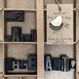 Wooden Bird Badge