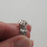 Sterling Silver Nest Ring - Size M