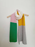 Lambswool Block Stripe Scarf