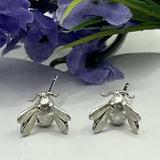 Sterling Silver Bumble Bee Pendant Necklace