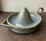 Oyster Blue Handmade Ceramic Juicer