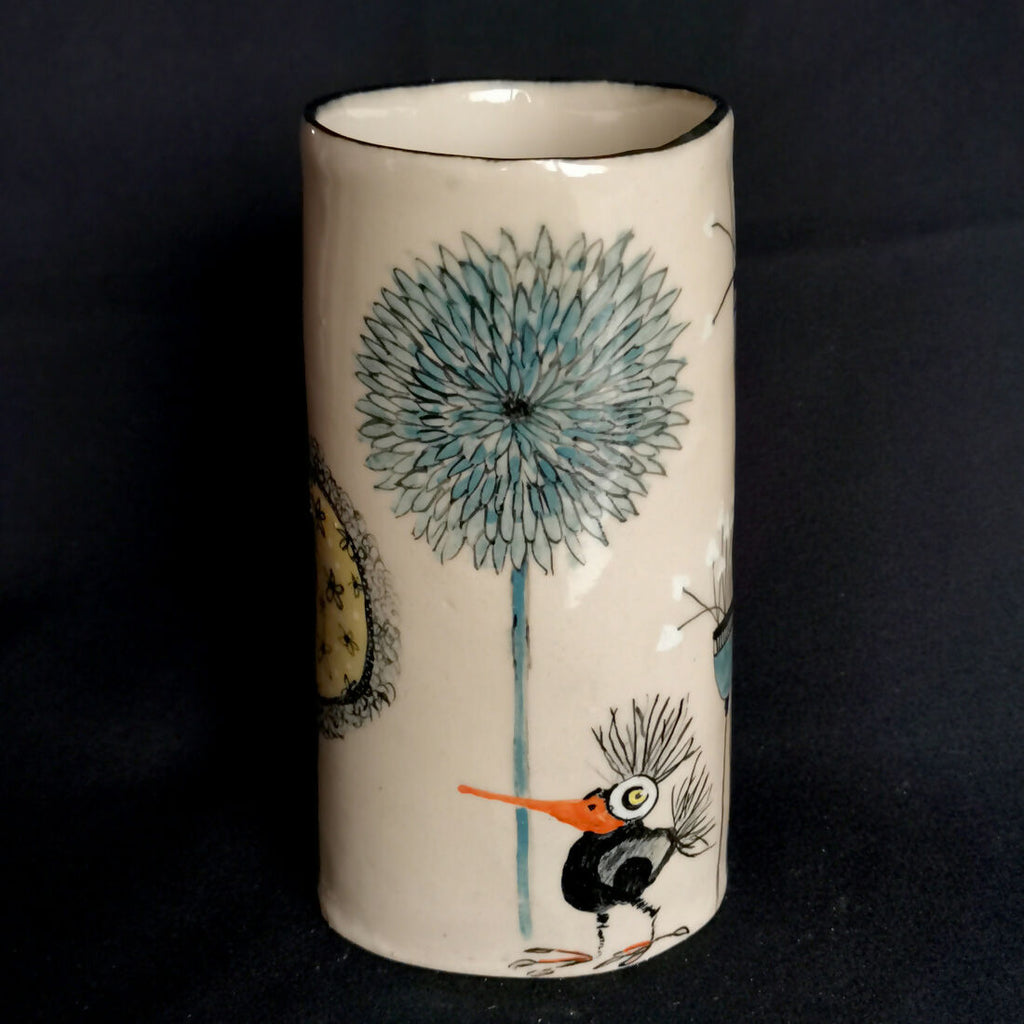 Spike And Stems Vase - handmade ceramic
