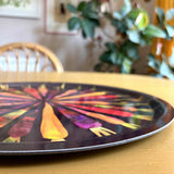 Purple Carrots - Round Tray