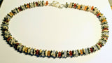 Autumnal Gemstone Necklace