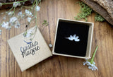 Silver Petal Arc Ring by Curious Magpie Jewellery (1)