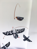 Black and White Colour Belly Paper Birds - Mobile