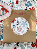 Dawn Meadow Silk Scarf 65cm Silk Twill Hand-Rolled Hem