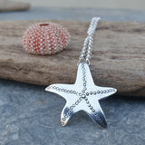 Silver Starfish Pendant - Hallmarked