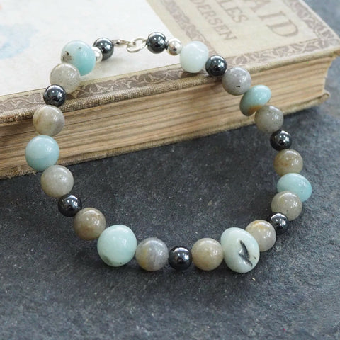 Semi-precious Bead Bracelet
