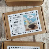 knitted seagull knitting kit