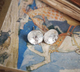 Silver Earrings - Daisy Stud Earrings