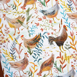 Chickens Tea Towel 9 - Freya Snow