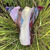 Pink and Purple Curly Vase